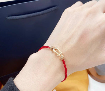 [⭐Renara]FORCE 10 HALF DIAMOND PINK GOLD RED CORDERI LARGE AND MEDIUM MODEL