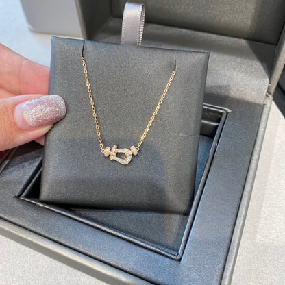 [⭐Renara]FORCE 10 DIAMOND PINK GOLD NECKLACE MINI MODEL