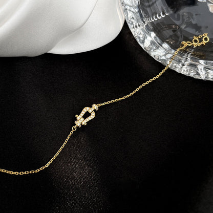 [⭐Renara]FORCE 10 FULL DIAMOND BUCKLE CHAIN LINK MINI MODEL