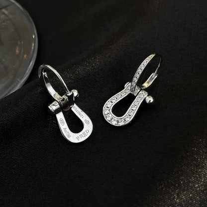[⭐Renara]FORCE 10 FULL DIAMOND DROP EARRINGS MEDIUM MODEL