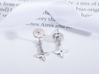 [⭐Renara]VIDYLLE SILVER DIAMOND MINI DROP EARRINGS
