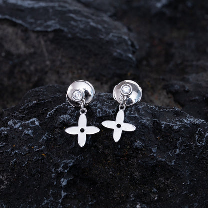 [⭐Renara]VIDYLLE SILVER DIAMOND MINI DROP EARRINGS