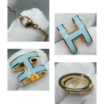 [⭐Renara]POP H SKY BLUE NECKLACE