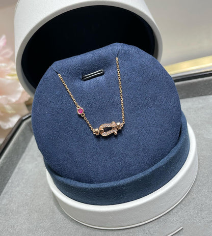 [⭐Renara]FORCE 10 DIAMOND CHAIN LINK PINK GOLD BRACELET