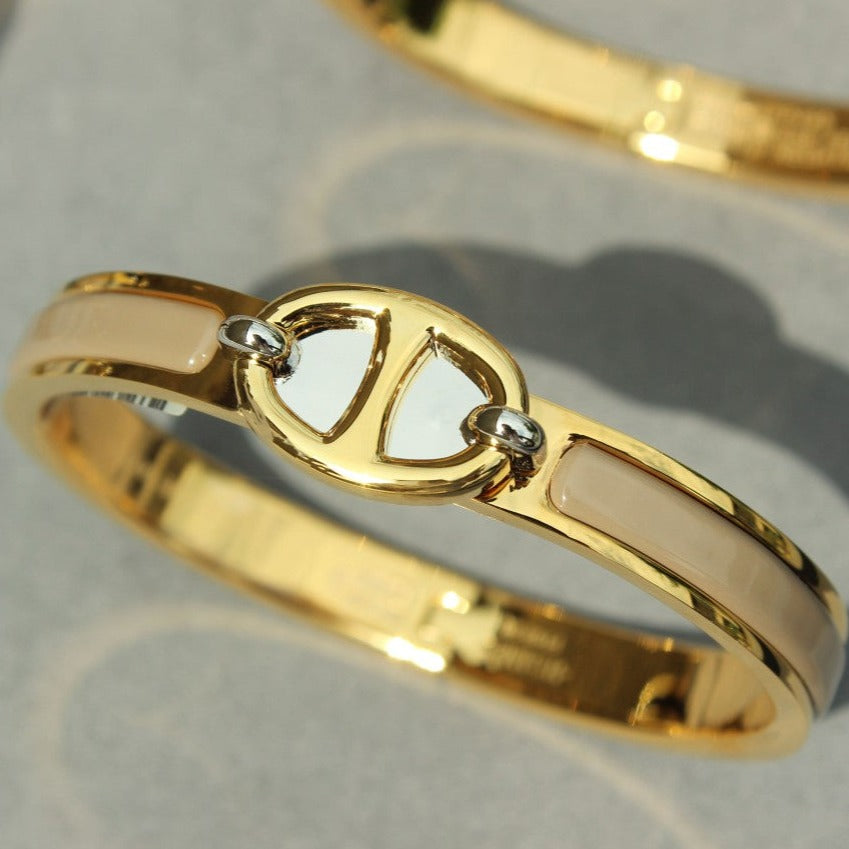 [⭐Renara]CLIC CHAINE GOLD BRACELET