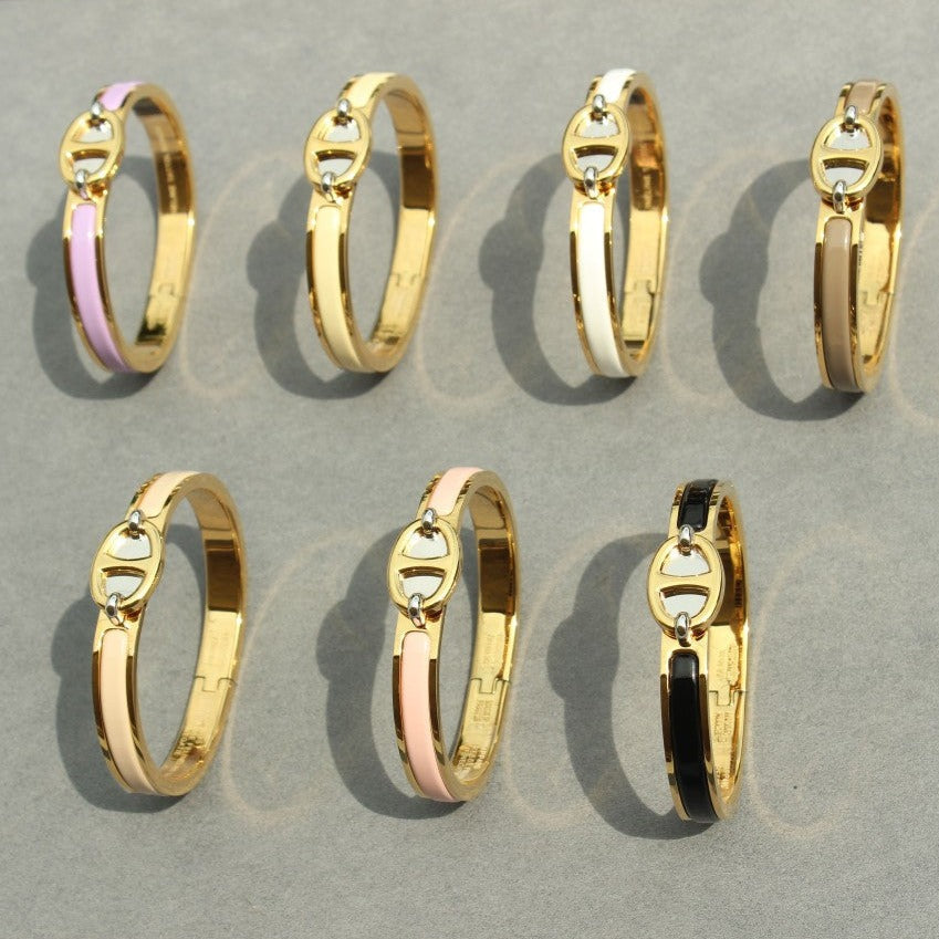 [⭐Renara]CLIC CHAINE GOLD BRACELET