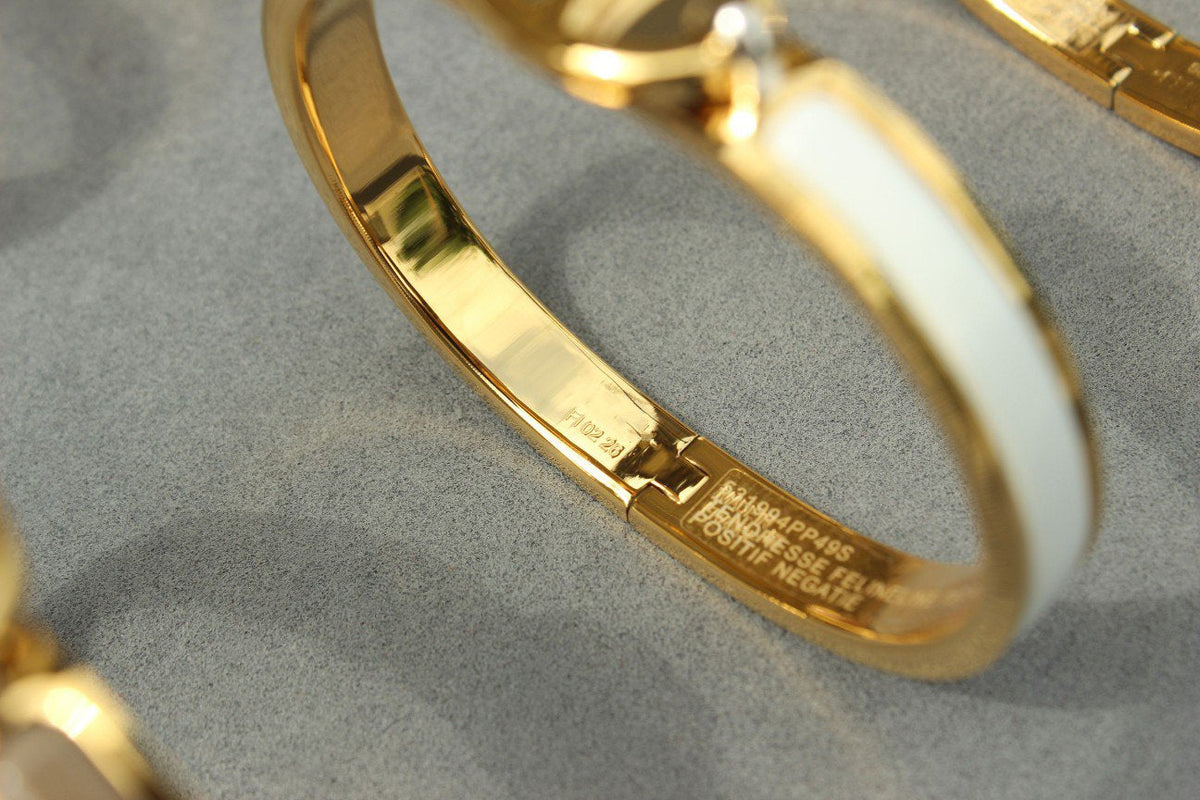 [⭐Renara]CLIC CHAINE GOLD BRACELET