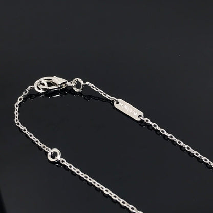 [⭐Renara]CLOVER PIETERSITE SILVER LONG NECKLACE