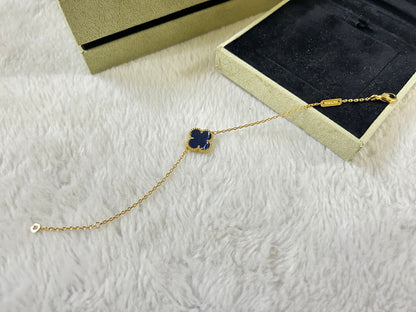 [⭐Renara]CLOVER 1 MOTIF PIETERSITE BRACELET