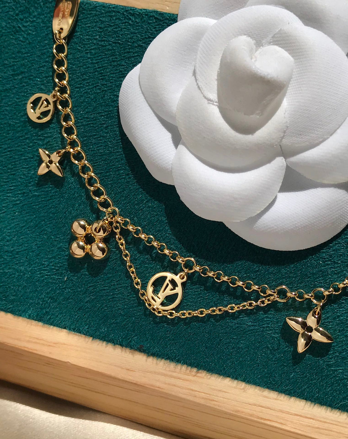 [⭐Renara]BLOOMING PINK GOLD MOP BRACELET