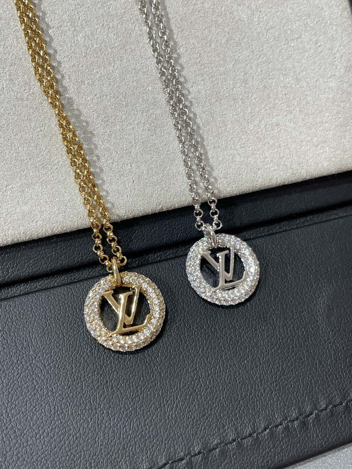 [⭐Renara]BY NIGHT DIAMOND PAVED NECKLACE