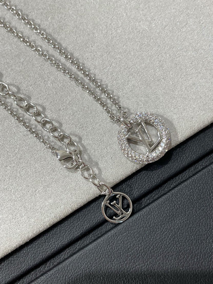 [⭐Renara]BY NIGHT DIAMOND PAVED NECKLACE
