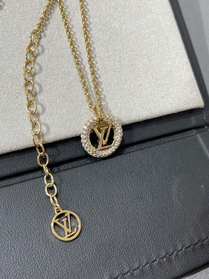 [⭐Renara]BY NIGHT DIAMOND PAVED NECKLACE