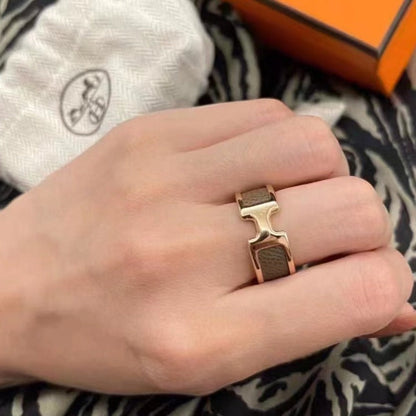 [⭐Renara]OLYMPE PINK GOLD RING