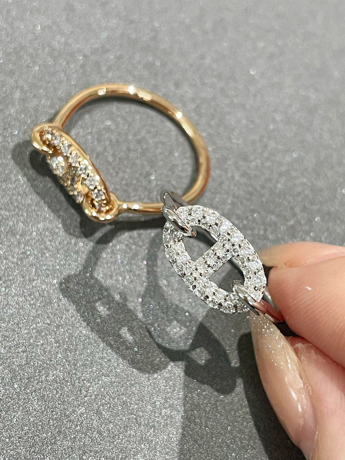 [⭐Renara]RONDE SMALL DIAMOND RING