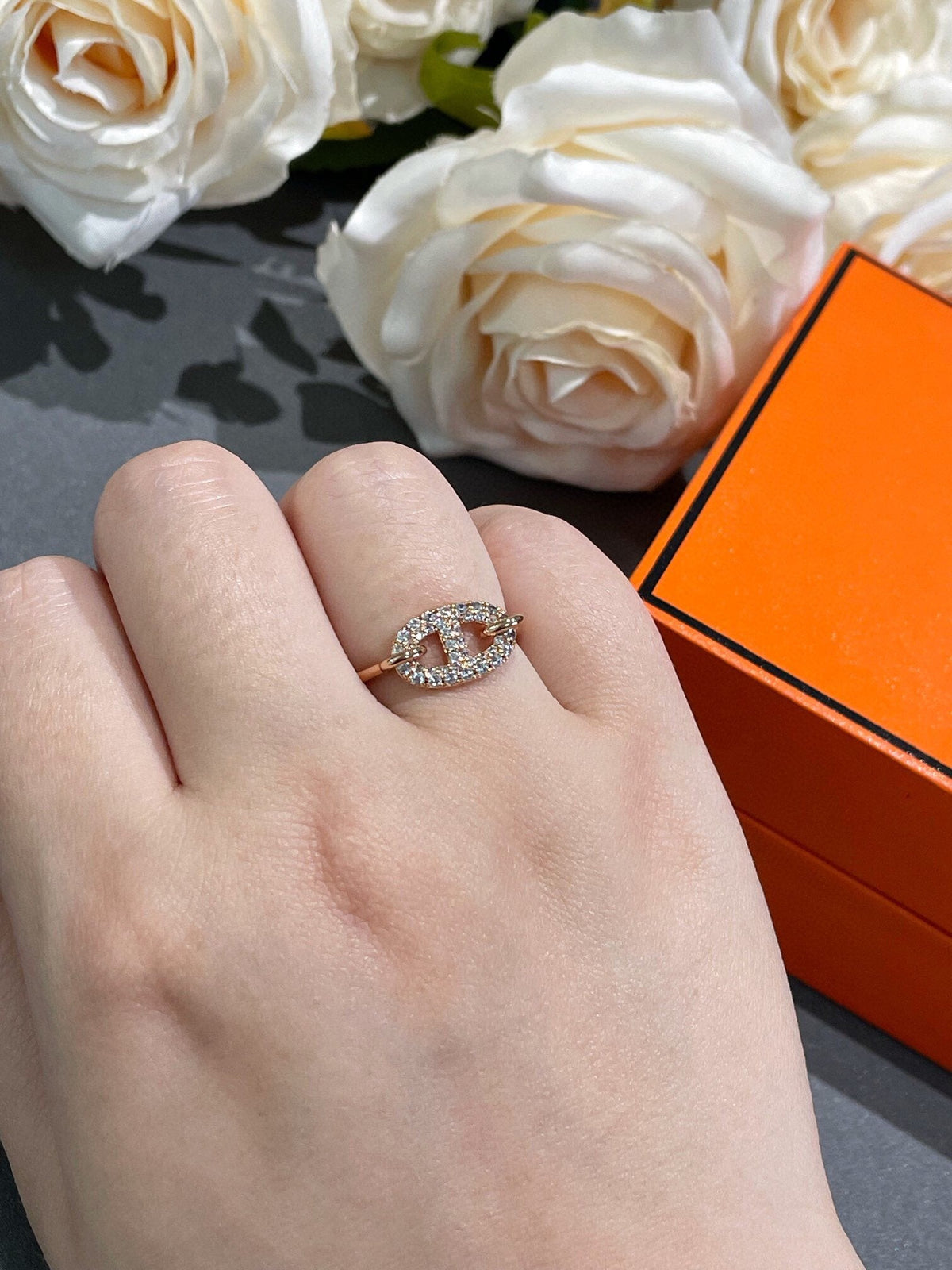 [⭐Renara]RONDE SMALL DIAMOND RING
