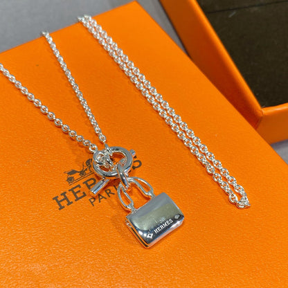 [⭐Renara]CONSTANCE PEDANT SILVER NECKLACE