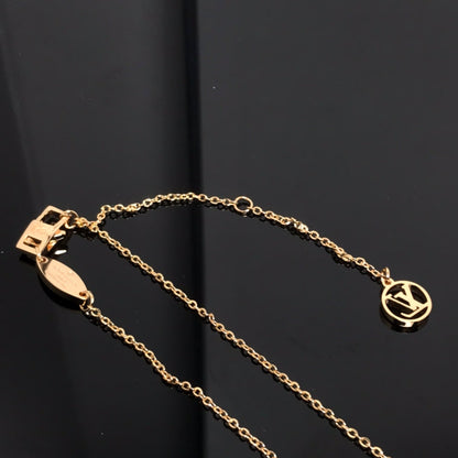 [⭐Renara]COLOR BLOSSOM PINK MOP SUN GOLD NECKLACE