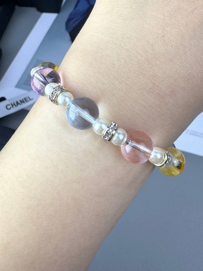[⭐Renara]Colorful Transparent Resin Bracelet