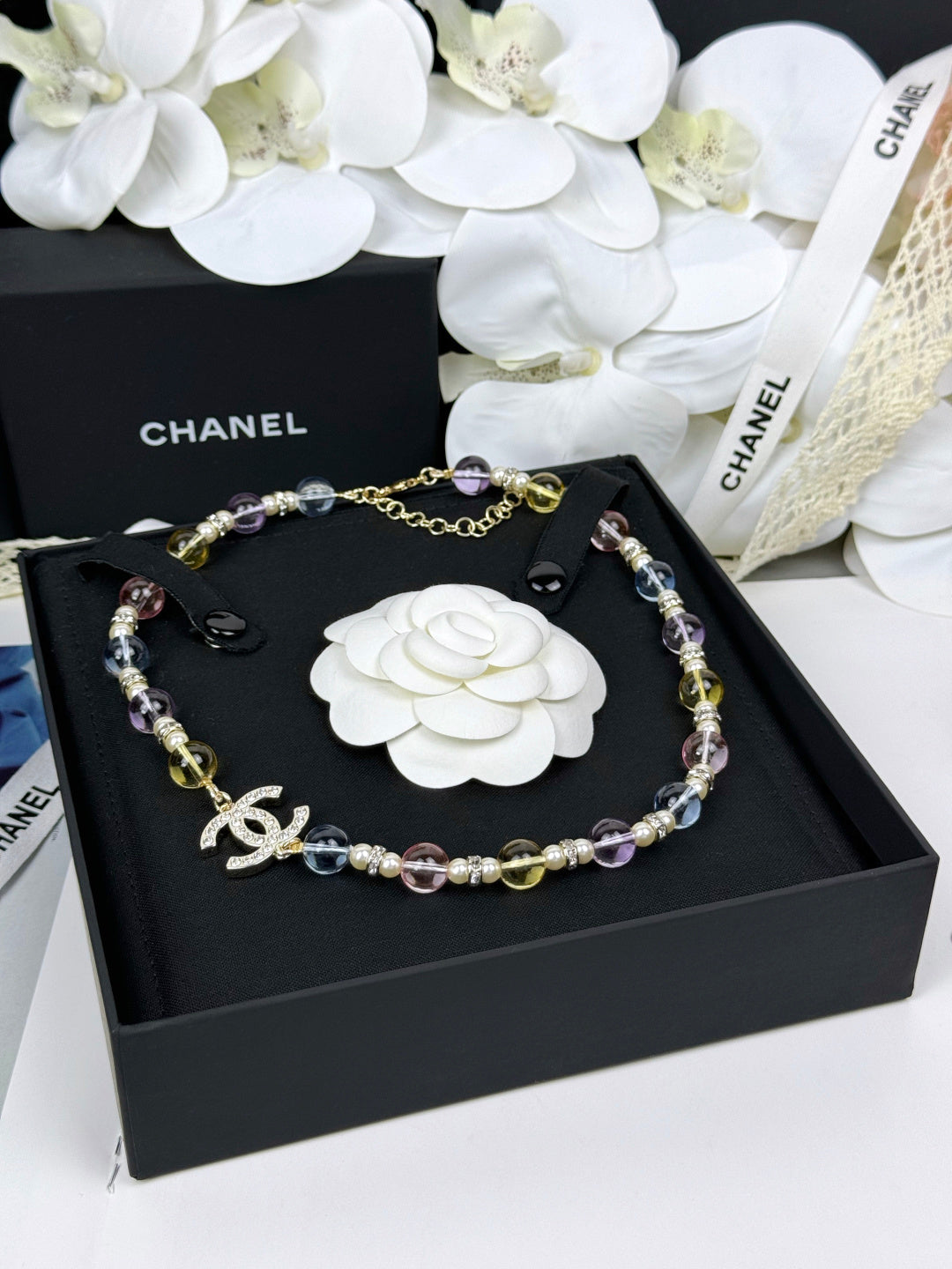 [⭐Renara]26C New Spring Collection Colorful Transparent Resin Necklace