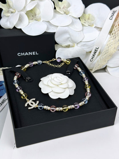 [⭐Renara]26C New Spring Collection Colorful Transparent Resin Necklace