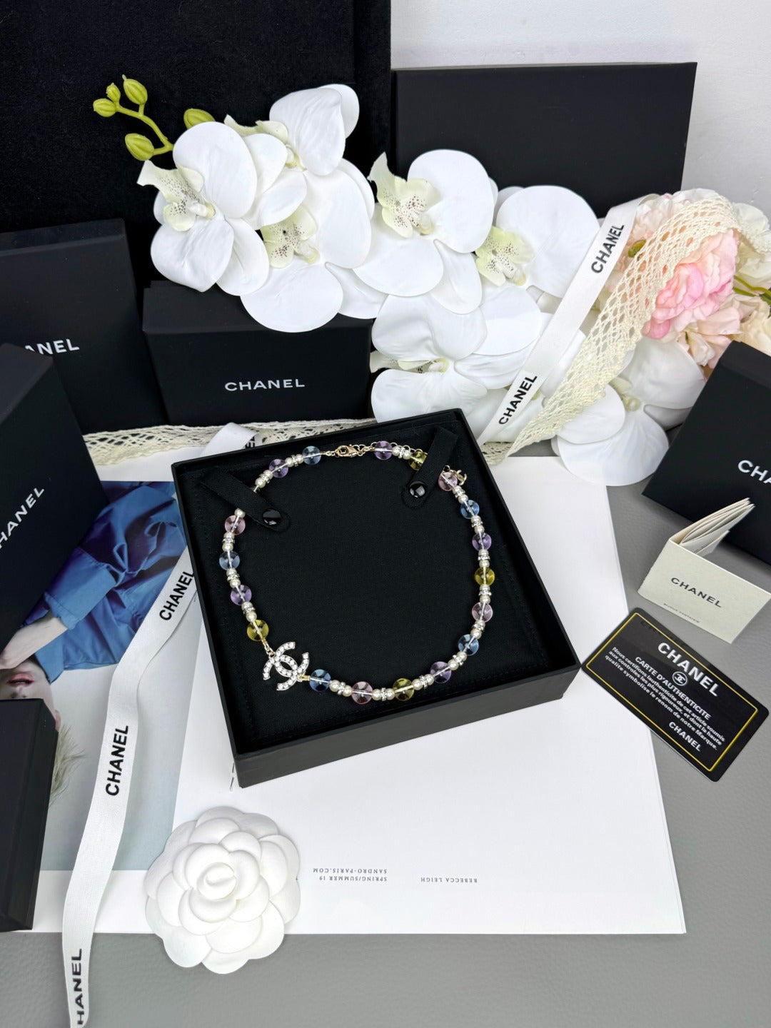 [⭐Renara]26C New Spring Collection Colorful Transparent Resin Necklace