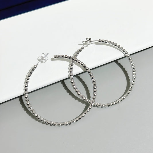 [⭐Renara]SMOOTH BEAD STUD EARRINGS