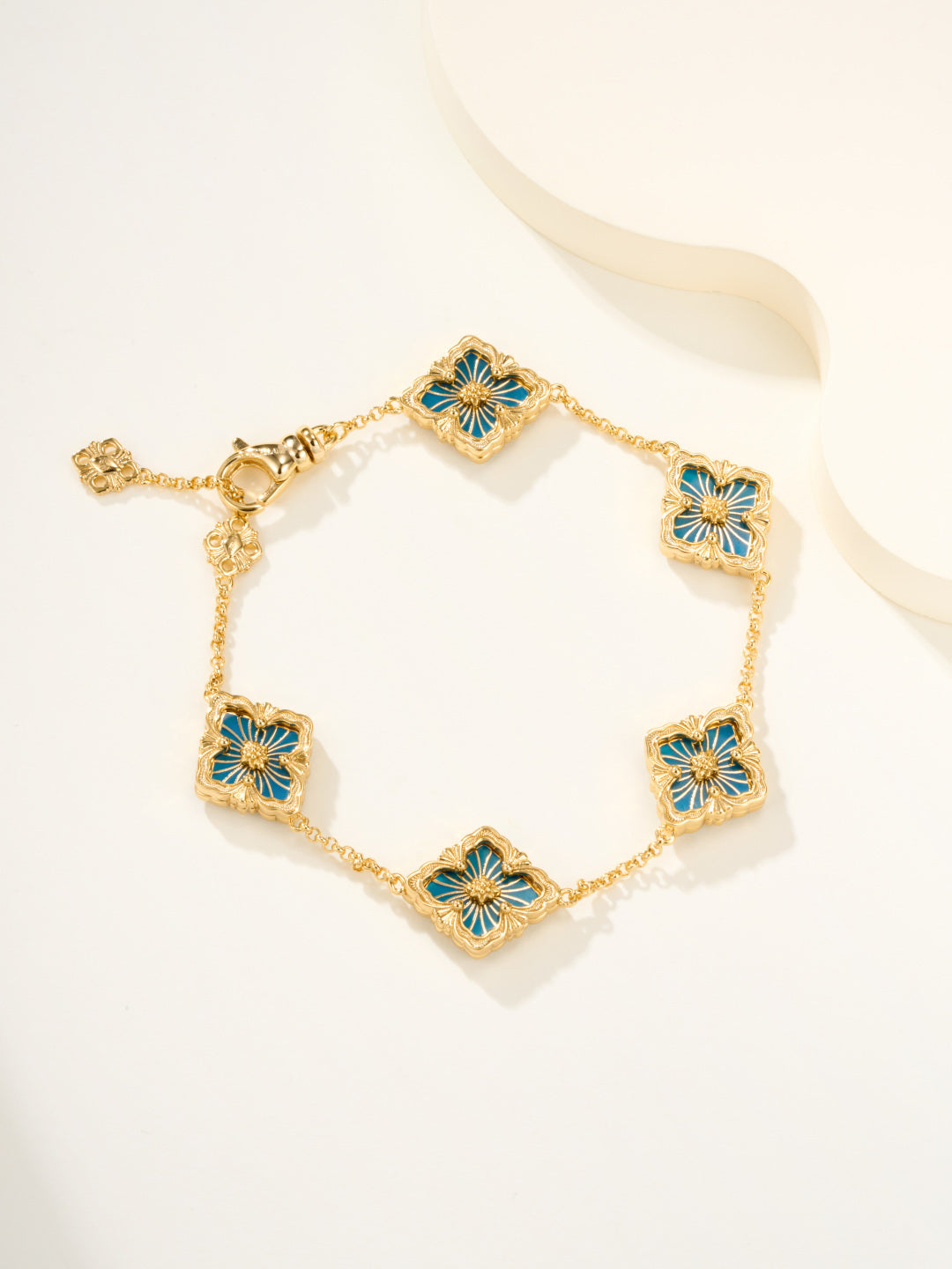 [⭐Renara]B.C.L ENAMELED Five-Flower Bracelet（Various Colors)