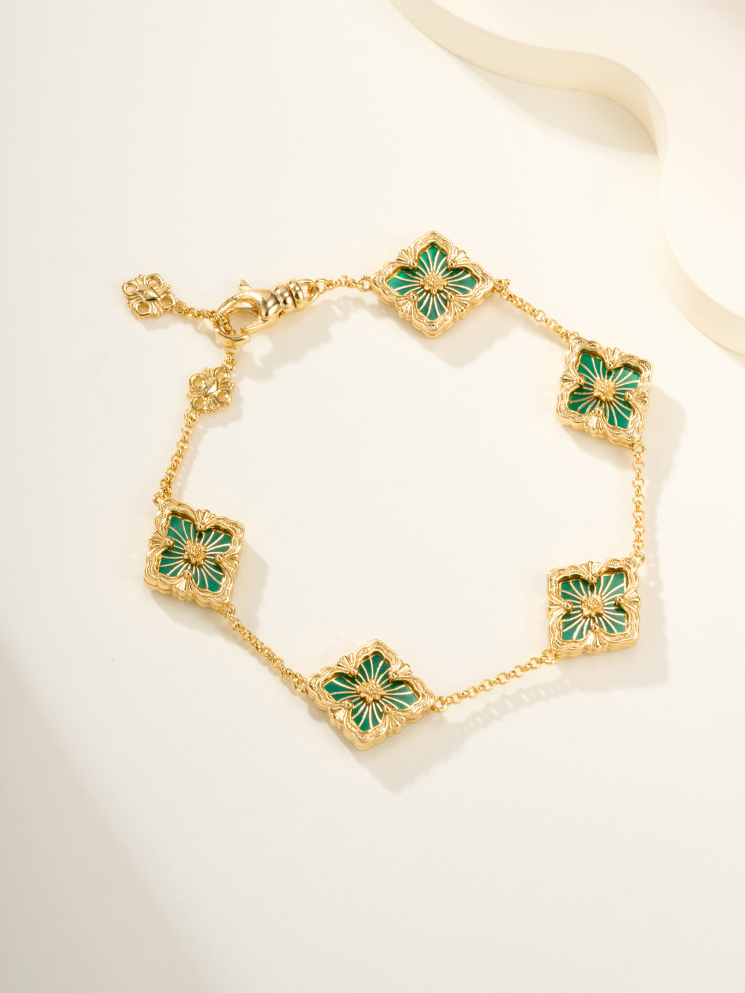 [⭐Renara]B.C.L ENAMELED Five-Flower Bracelet（Various Colors)