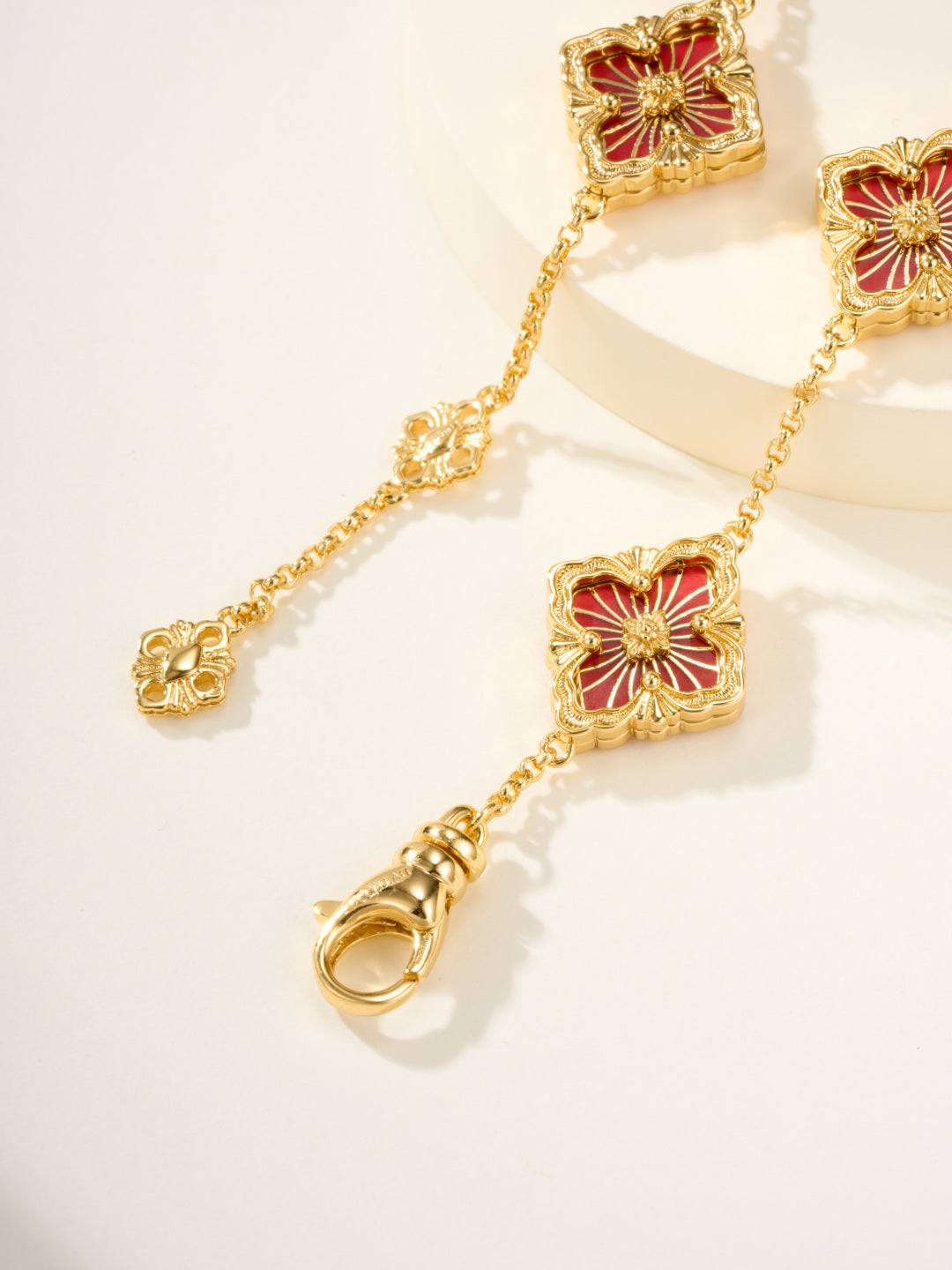 [⭐Renara]B.C.L ENAMELED Five-Flower Bracelet（Various Colors)