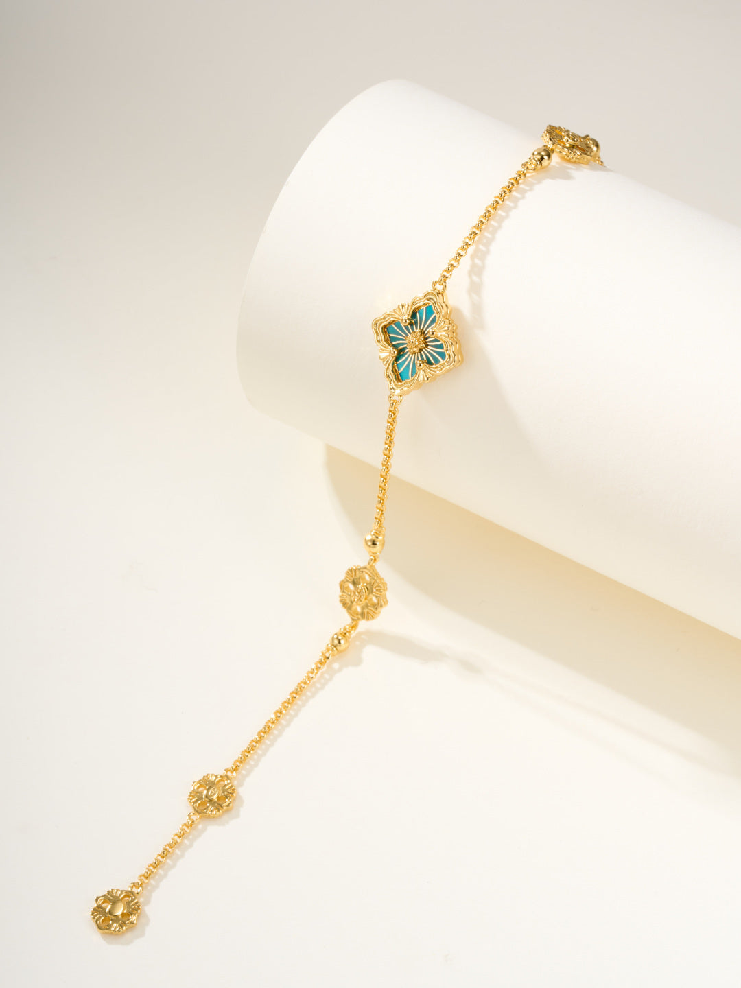 [⭐Renara]B.C.L ENAMELED One-Flower Bracelet（Various Colors)