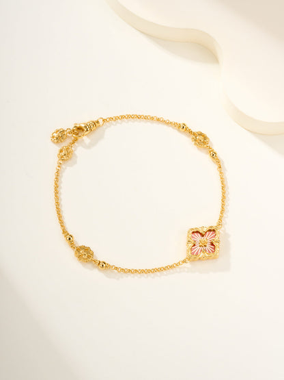 [⭐Renara]B.C.L ENAMELED One-Flower Bracelet（Various Colors)