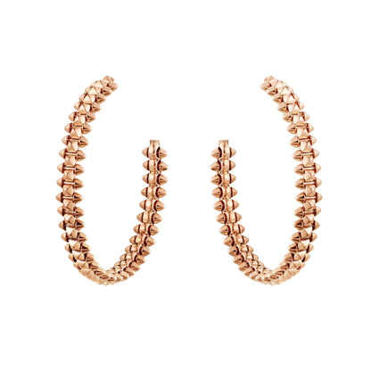 [⭐Renara]CLASH LARGE HOOP EARRINGS