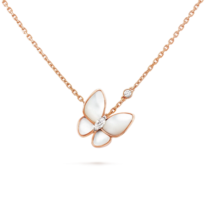 [⭐Renara]BUTTERFLY MOP DIAMOND NECKLACE