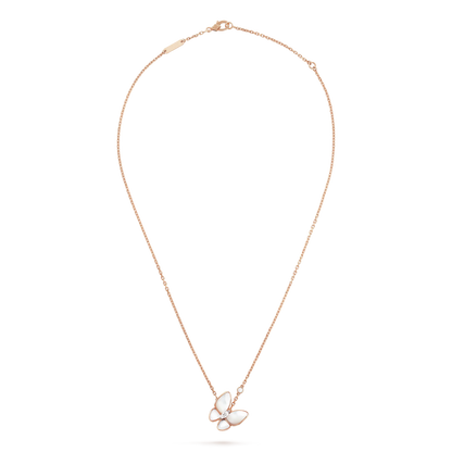 [⭐Renara]BUTTERFLY MOP DIAMOND NECKLACE