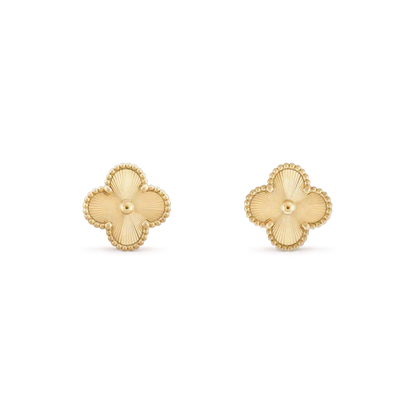 [⭐Renara]CLOVER MINI 9.5MM LASER EARRINGS