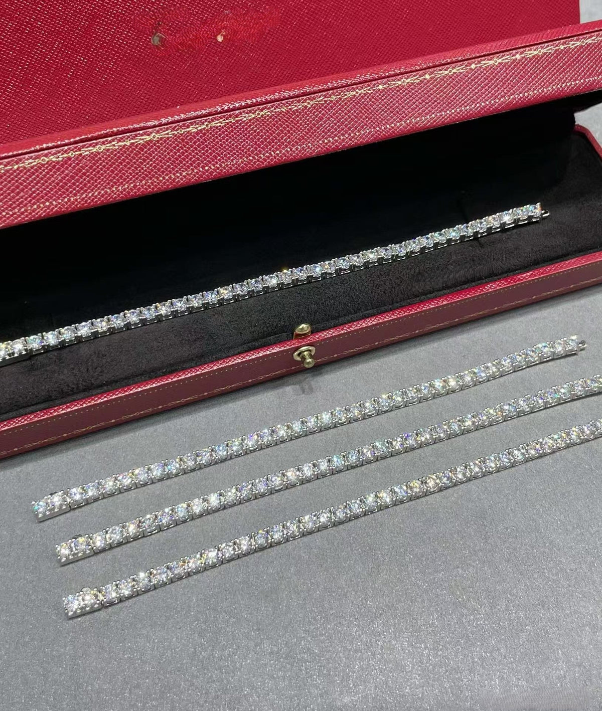 [⭐Renara jewelrys]TENNIS BRACELET WITH FULL DIAMOND SETTING