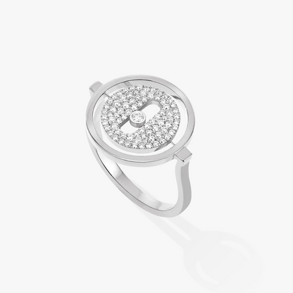 [⭐Renara]Demo MOVE PAVED SILVER DIAMOND RING