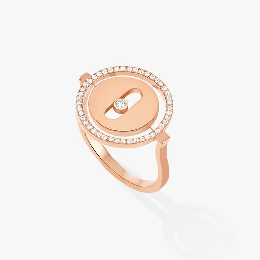[⭐Renara]Demo MOVE PINK GOLD DIAMOND RING