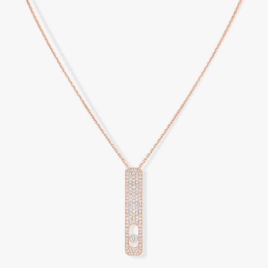 [⭐Renara]MY FIRST DIAMOND PAVED NECKLACE