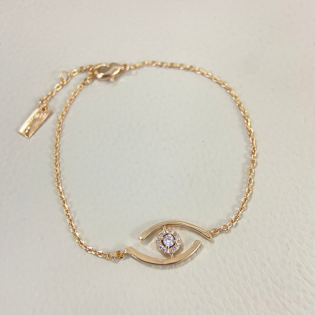[⭐Renara]Demo Eye Pave-Set Diamond Bracelet