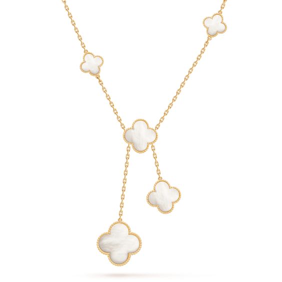 [⭐Renara]CLOVER MOTHER OF PEARL NECKLACE 6 MOTIF
