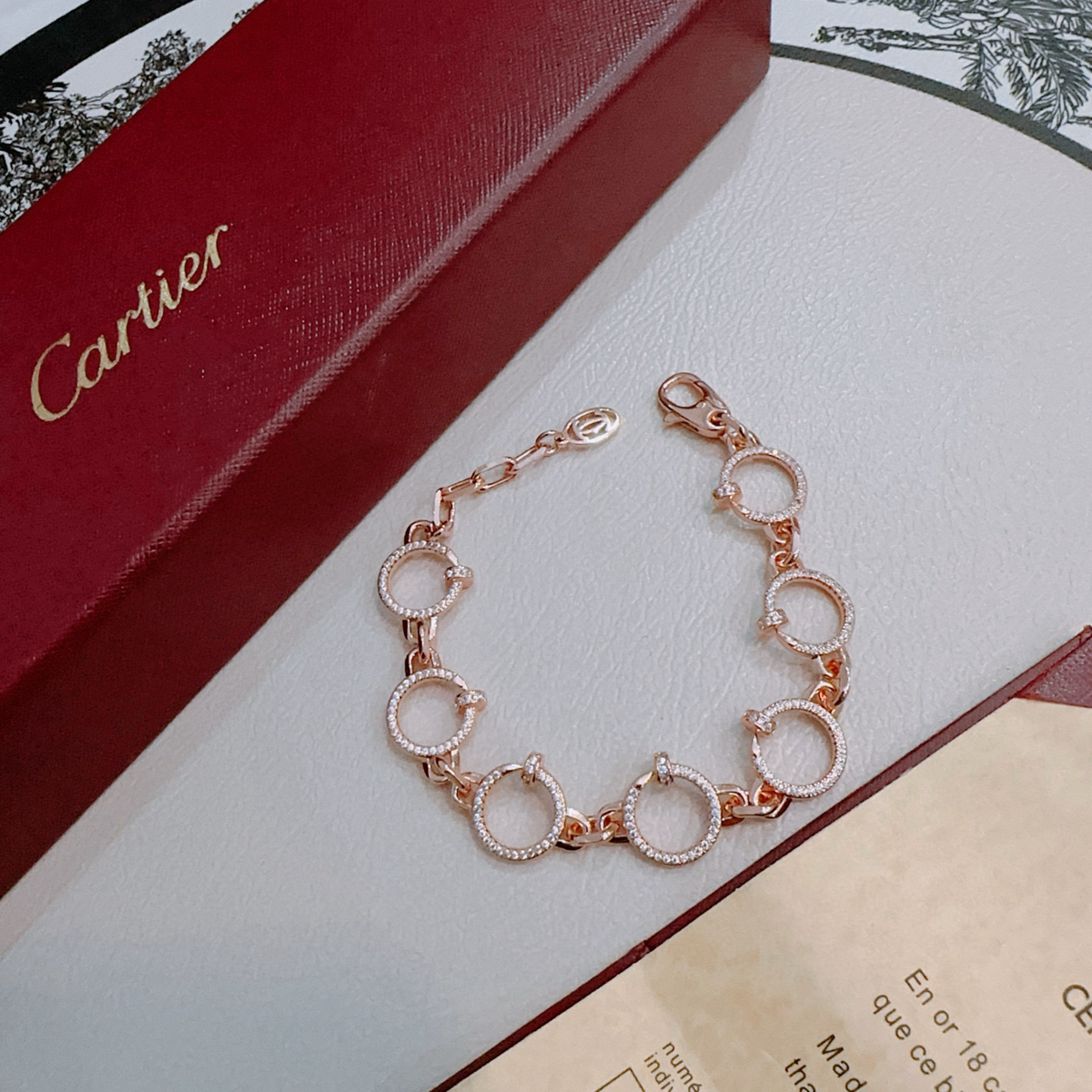 [⭐Renara Jewelry] LOVE&JUSTE BRACELET DIAMONDS