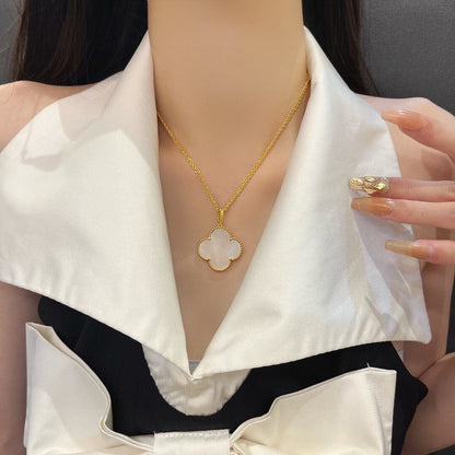 [⭐Renara]CLOVER 25MM MOP LARGE PENDANT NECKLACE