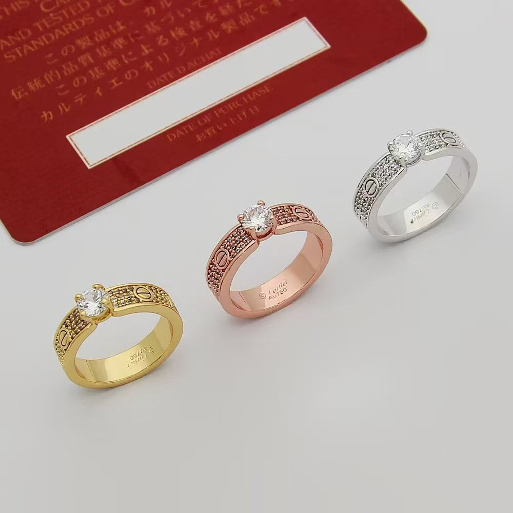 [⭐Renara]Starry Sky Diamond Ring