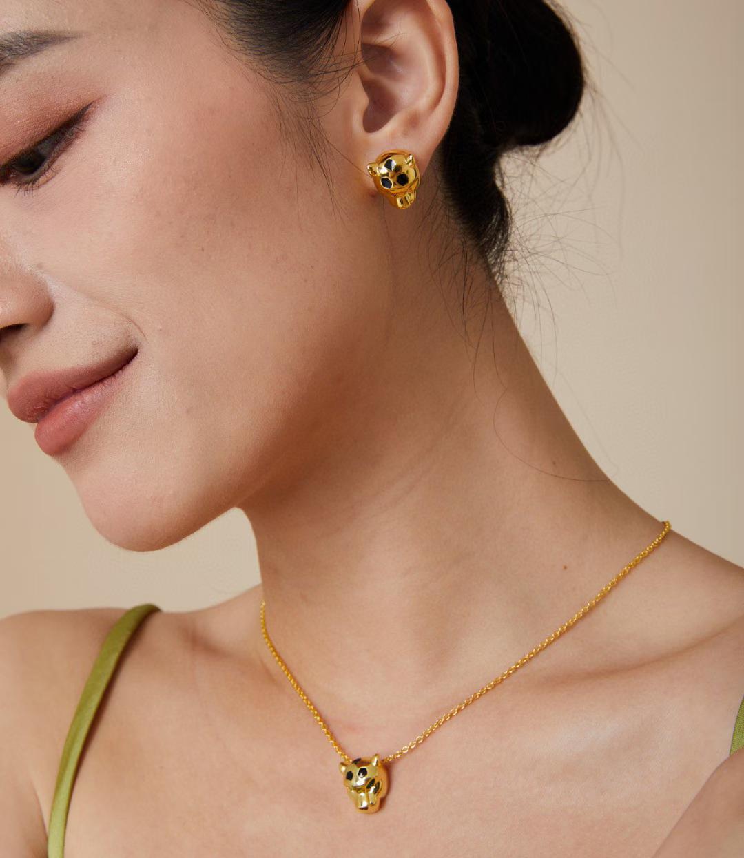 [⭐Renara]CHRRTAH-PRINT STUD EARRINGS, THREE COLORS