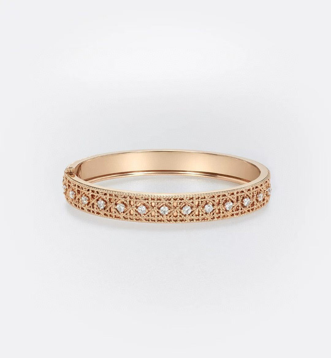 [⭐Renara]2026 WOVEN-PATTERN BRACELET SET WITH FULL DIAMOND INLAY THREE-COLORS