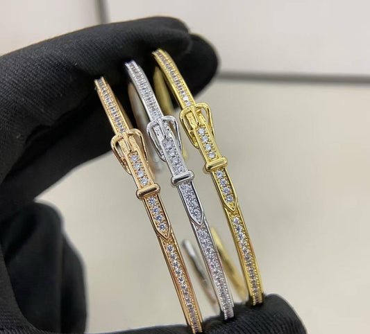 [⭐Renara]DIAMOND-ENCRUSTED BRACELET THREE COLORS