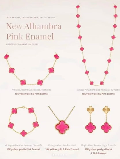 [⭐Renara]26 NEW PINK BUBBLE ENAMEL SET