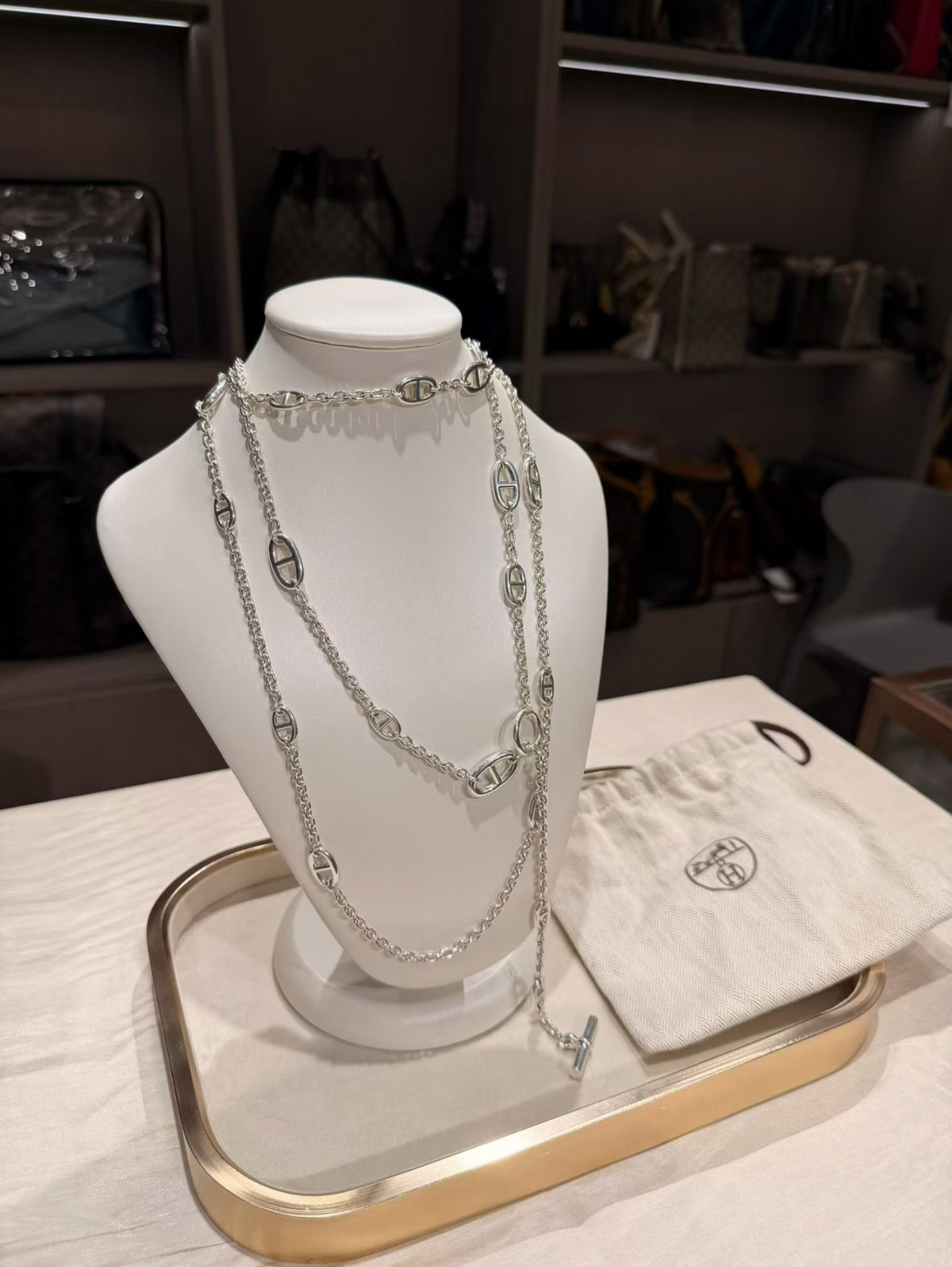 [⭐Renara]Classic Silver Sweater Chain